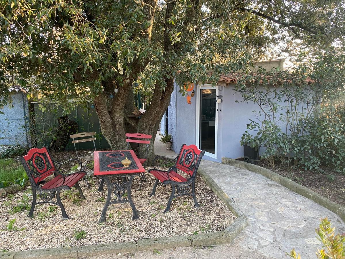 Studio Havre De Paix Au Pont Du Gard Piscine Et Jacuzzi Chez Valerie Payre 韦尔-加尔桥 外观 照片