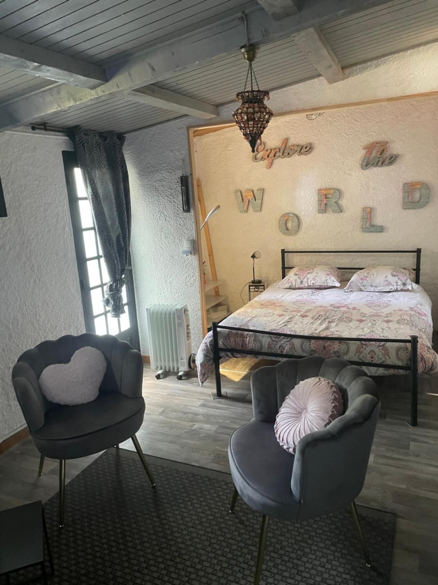 Studio Havre De Paix Au Pont Du Gard Piscine Et Jacuzzi Chez Valerie Payre 韦尔-加尔桥 外观 照片